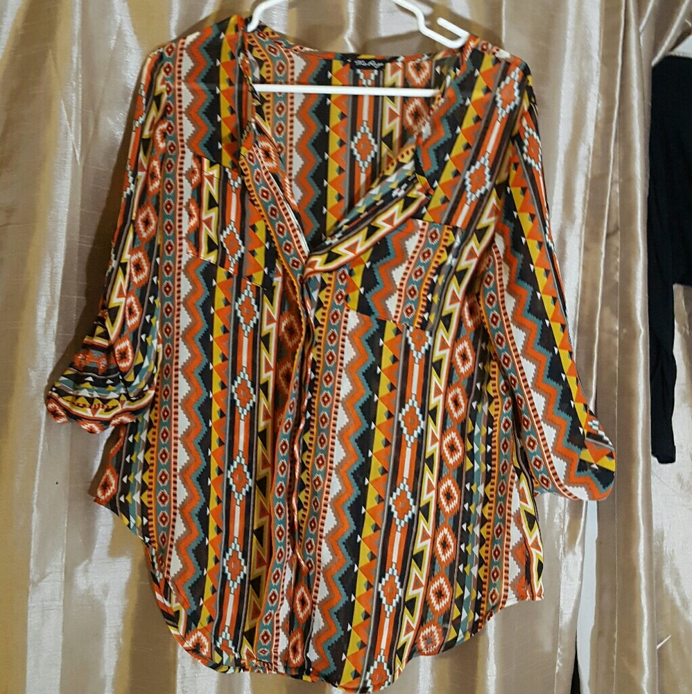 Sheer shirt